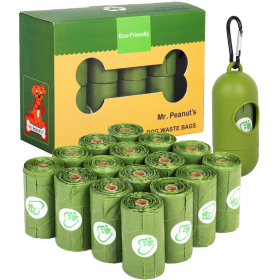 Mr. Peanut's XL Pooper Scooper BioDegradable Recycled Plant Based Waste Bags