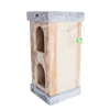 Armarkat Real Wood Double Condo Cat House With Carpet