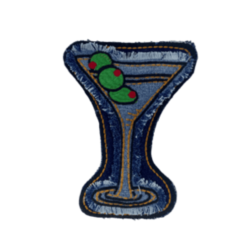Martini Crinkle Coctail Toy