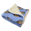 Silly Monkey Ultra-Plush Blanket - Lavender
