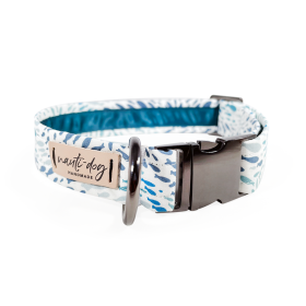 Shoal School of Fish Buckle & Martingale Dog Collar