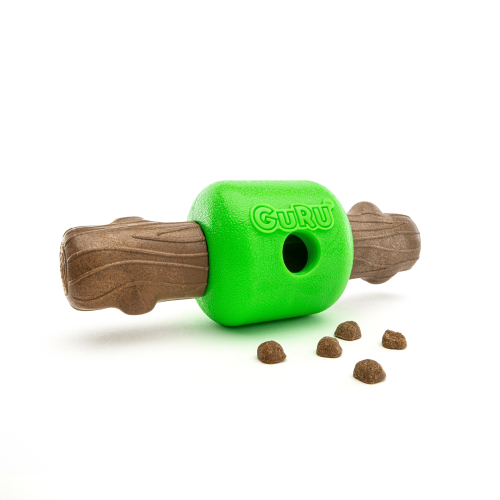 GURU Pet Company Spin & Treat Stick Interactive Dog Toy Large