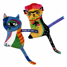KONG Artz Kahlo / Picasso Cat Toy 2pk