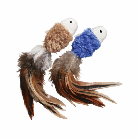 KONG Naturals Crinkle Fish Cat Toy 2pk Assorted