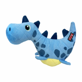KONG Dynos Roars Blue Dog Plush Toy Medium/Large