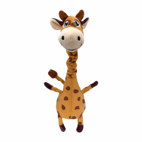 KONG Shakers Bobz Giraffe Dog Plush Toy Medium