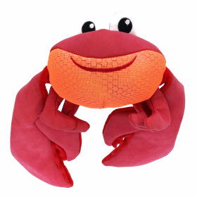 KONG Shakers Shimmy Crab Dog Plush Toy Medium