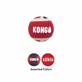 KONG Signature Ball Dog Fetch Toy Medium Bulk