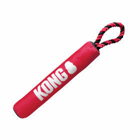 KONG Signature Stick w/Rope Dog Fetch Toy Medium