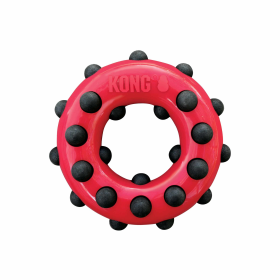 KONG Dotz Circle Dog Fetch Toy Large