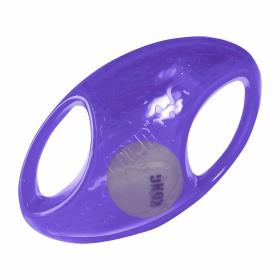 KONG Jumbler Football Dog Enrichment Toy Assorted