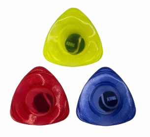 KONG Jumbler Flinger Dog Enrichment Toy Assorted