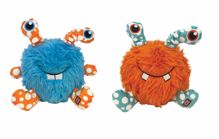 KONG Whipples Dog Plush Toy Assorted XL