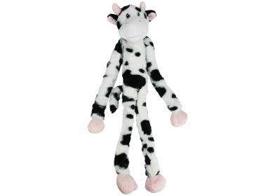 Multipet Swingin' Slevins Cow Plush Pet Dog Toy 27"