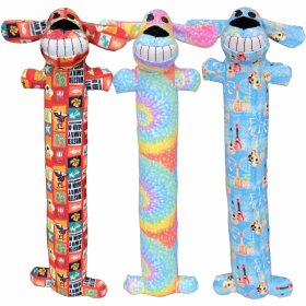 Multipet Margaritaville Loofa Dog Plush Dog Toy Assorted 12"
