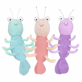 Multipet Margaritaville Jumbo Shrimp Plush Dog Toy Assorted 20"