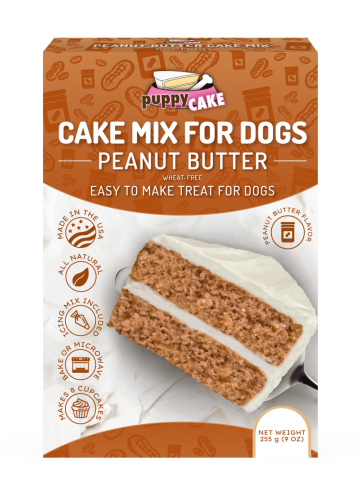 Puppy Cake Mix Peanut Butter 9oz