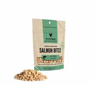 Vital Essentials Freeze-Dried Salmon Bites Cat Treats, 1.1 oz