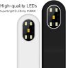 Fish Tank Light White Clip On Aquarium Light LED Flexible Lamp for Freshwater Small Aquarium Light White Color 5 Gallon