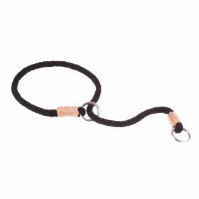 Nylon Slip Collars (16 in x 1/8in or 4mm) (Color: Black Nylon)