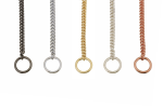 Slip Curve Show Chain Collar (18 in x 1.4 mm)