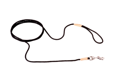 Nylon Snap Leads (4 ft  x 1/16 or 2 mm) (Color: Black Nylon)