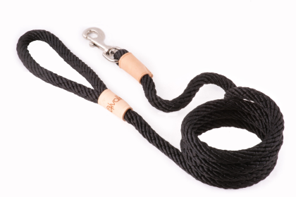 Sport Snap Lead (6 ft  x 1/2in or 13mm) (Color: Black)