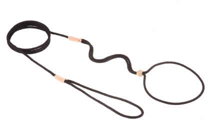Nylon Adjustable Loop Lead (52in x 1/16 or 2 mm) (Color: Black Nylon)
