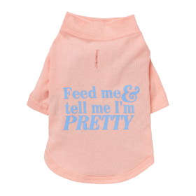 The Essential T-Shirt - Feed Me & Tell Me I'm Pretty (size: small)