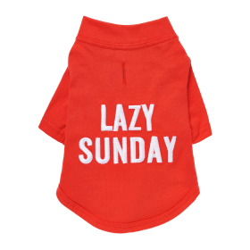The Essential T-Shirt - LAZY SUNDAY (size: small)