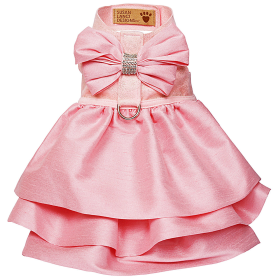 Susan Lanci Designs Puppy Pink Glitzerati Madison Dress (size: medium)
