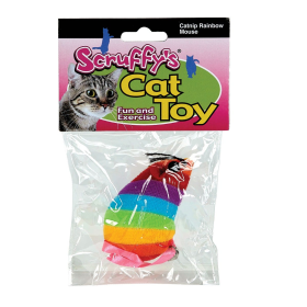 Scruffy's Catnip Rainbow Mouse (Age: All Ages)