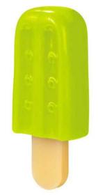 Cool Pup Toy Lg Popsicle Grn (Color: Green, size: large)