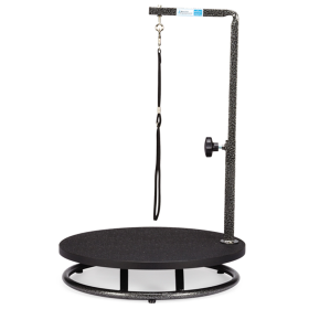 ME Small Pet Grooming Table 23in Blk (Color: Black, size: 23in)