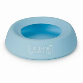 CR Silicone Travel Bowl (Color: Blue, size: 16oz)