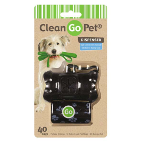 CG Bone Waste Bag Holder (Color: Black)