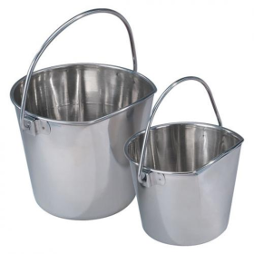 ProSelect Stainless Flat Sided Pail (size: 1qt)