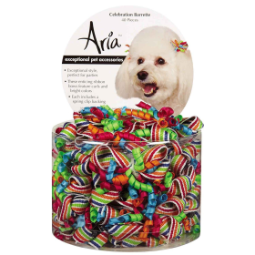 AR Celebration Barrettes Canister 40Pc (Age: All Ages)