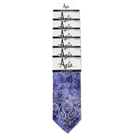 AR Tie-dye Bandanas Clip Strip 6pc (Age: All Ages)