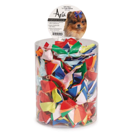 AR Satin Bow Triple Ribbon 5/8 In Asst (Age: All Ages)