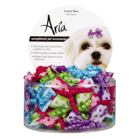 AR Gracie Bow Canister 48Pc (Age: All Ages)