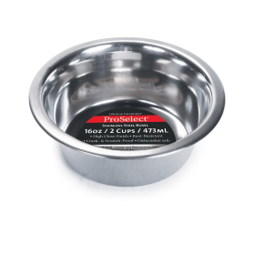 PS Heavy SS Dish Mirror Finish 16oz (Age: All Ages)