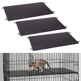 PS Cat Cage Deluxe Platform 3Pc (Age: All Ages)