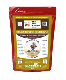 Super Food Broth Joint & Active Body Support* The Petz Kitchen Dogs & Cats* (Flavor: Beef)