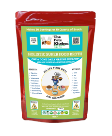 Super Food Broth One & Done* Vitamin, Mineral & Enzyme The Petz Kitchen Dogs Cats (Flavor: Beef)