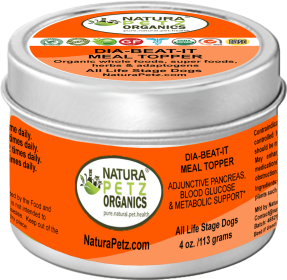 Max Meal Topper* Adjunctive Pancreas, Blood Glucose & Metabolic Support* (size: 4 Oz. Dog)