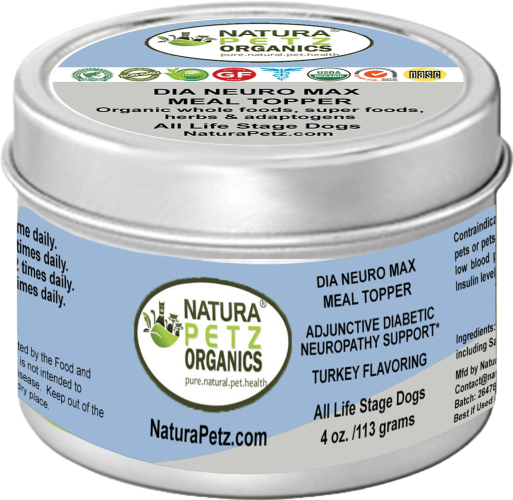 Dia Neuro Max Meal Topper* Adjunctive Diabetic Neuropathy Support* For Dogs & Cats