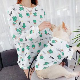 Green Dinosaur - Matching Pet and Owner Clothing Set (size: small)