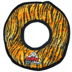 Tuffy Mega Ring (Animal: Tiger, Color: Orange & Black)
