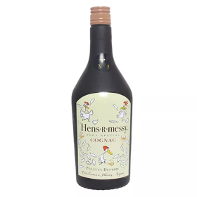 Silly Squeaker Liquor Bottle Hens R Messy (Color: Black)